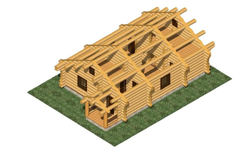 С чего начинается строительство деревянного дома