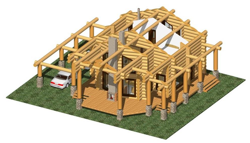 С чего начинается строительство деревянного дома