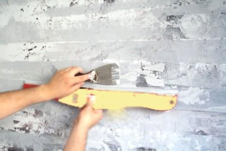 Внутренняя отделка стен своими руками: покраска краской под бетон - стены в стиле хай-тек в интерьере дома (квартиры), фото, советы, рекомендации, инструменты и материалы