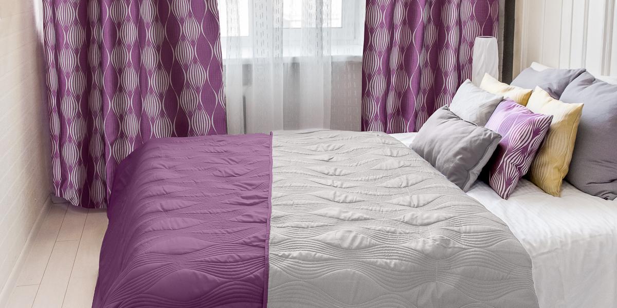 Совершенная спальня с текстилем WESS