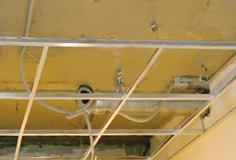 Монтаж подвесного потолка из гипсокартона. Установка подвесного потолка из гипсокартона. Как сделать подвесной потолок.
