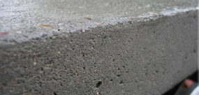 Застывший  бетон