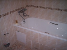 керамическая плитка в ванной комнате
