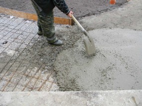 укладка бетонной смеси