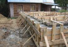строительство фундамента дома