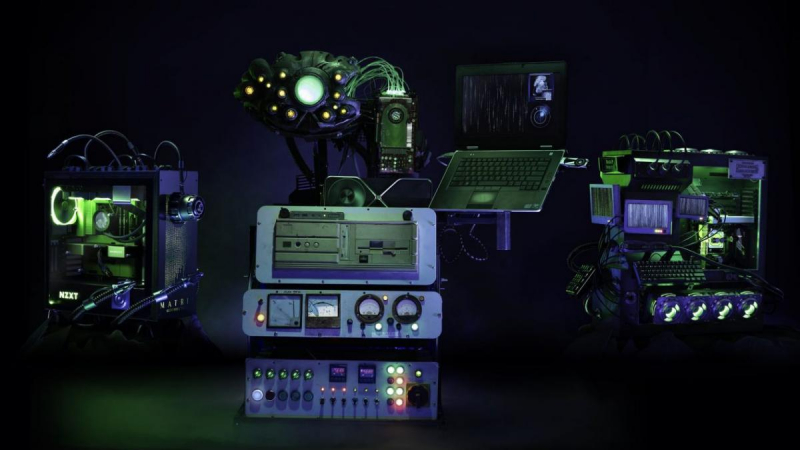 NVIDIA сделала безумные кастомные ПК в стиле новой "Матрицы" (фото)